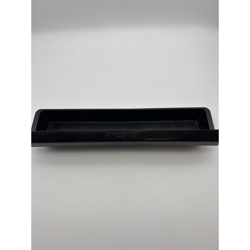 Presto Drip Tray Replacement Part 44-295 3-2 Black Plastic Griddle Grease Tray